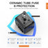 HC100 Multi-Nation Travel Adapter 4 in 1 with USB Charger 5V 2.4A Max support US / EU / UK / AU