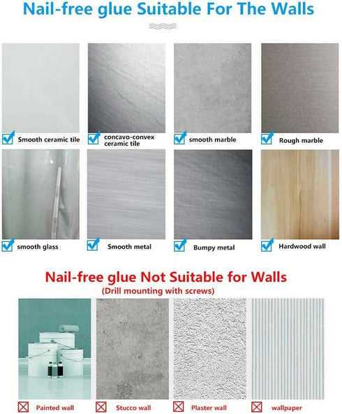 Ecoco Detachable wall mounting shelf