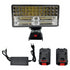Portable 48LED Rechargeable Lithium 9980VF Battery LED Work Floodlight
