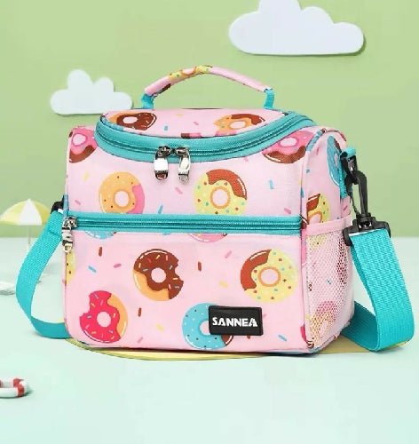 Small Lunch Bag with Shoulder Strap