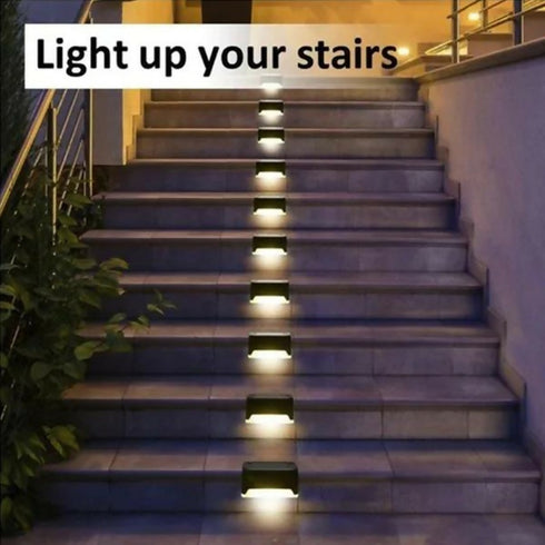 Set Of 4 Outdoor Step Lights
