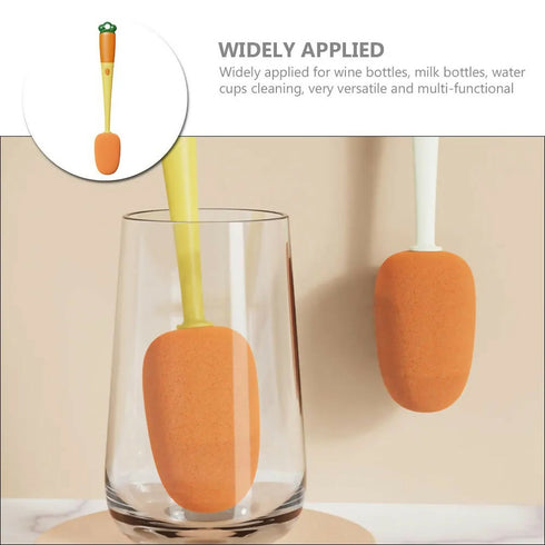 Multifunctional Yellow Bottle Scrubber