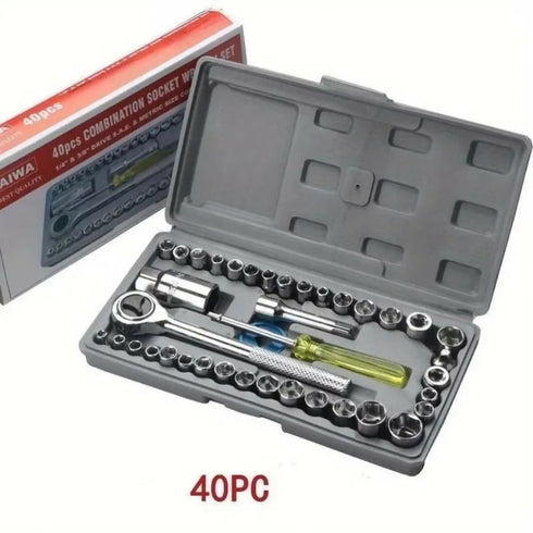 40 Piece Socket Wrench Set
