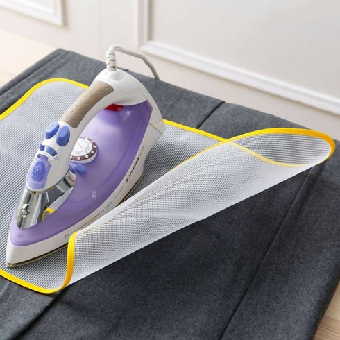 2 pieces Set Of High-Temperature Resistant Ironing Cloth Pad -Yellow