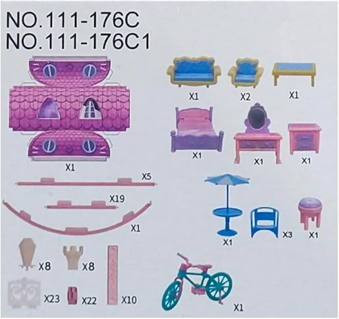 Gabby's Dollhouse, Furniture & Accessories, Kids Toy for Ages 3 4 5 6 7 Year Old Girls