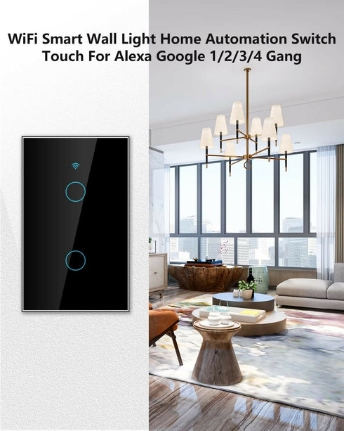 Smart touch light switch