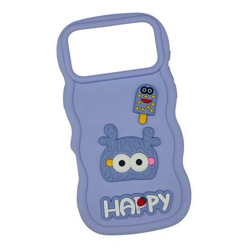 Cute 3D Cartoon Silicone Phone Case Cover Compatible with Iphone - 17 Pro Max