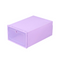 6-Piece Berry Color Shoe Box, Transparent Plastic Shoe Storage Box X6