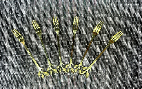 Creative Leaf Tasting Dessert Forks