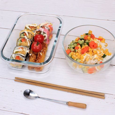 Glass Microwave Safe Lunch Box