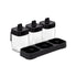 3-Piece Glass Spice Jar Set