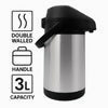 Portable Stainless Steel1.9L Airport Double Wall Flask