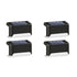 Set Of 4 Outdoor Step Lights