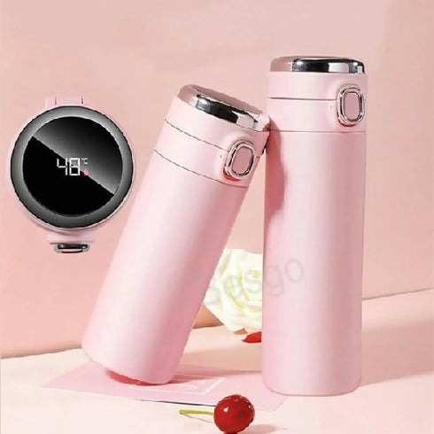 400ml Smart Insulation Cup Stainless Steel Portable Temperature Display