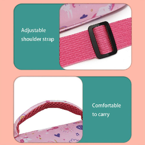 Cartoon Lunch Bag for Kids & Teenagers-Purple Unicorn