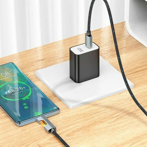 USB-C Fast Charging Data Cable 60Watt-USB-C To USB-C 1M Cable-U123