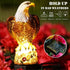 Garden Solar Lamp Polysilicon AAA Battery Owl Shape