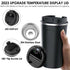 510ml Coffee Mug Vacuum Insulated Travel with Temperature Display - Black