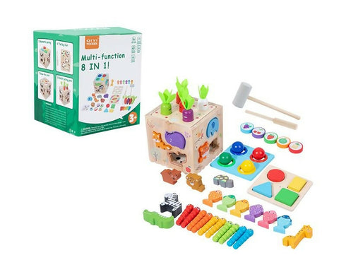 8 in 1 Education Wooden Sensory Toy