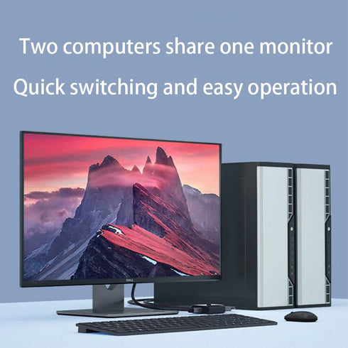 HDMI Switcher Supports 4K with 2 In 1 Out