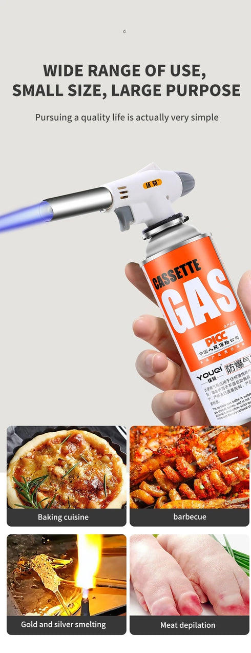 Adjustable Flame Refillable Gas Lighter