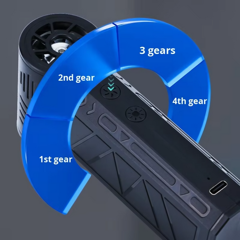 Violent Turbo Fan High-Speed Brushless Mini Portable Fan Outdoor Handheld Wireless Blower Lithium Battery