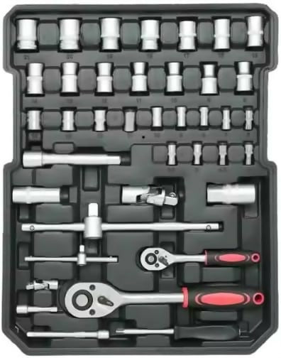 187 Piece Hardware Combination Tool Set With Trolley Case