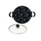 Multipurpose Nonstick Baking Mold Pan Seven Holes with Glass Cover