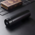 Temperature Display Smart Bottle- LED Bottle with Temperature - Black