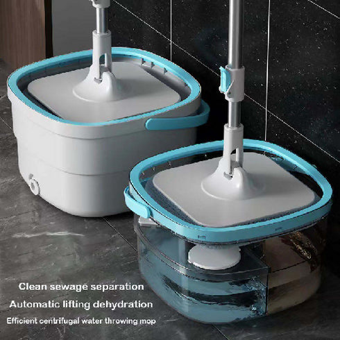Spin Mop and Bucket.