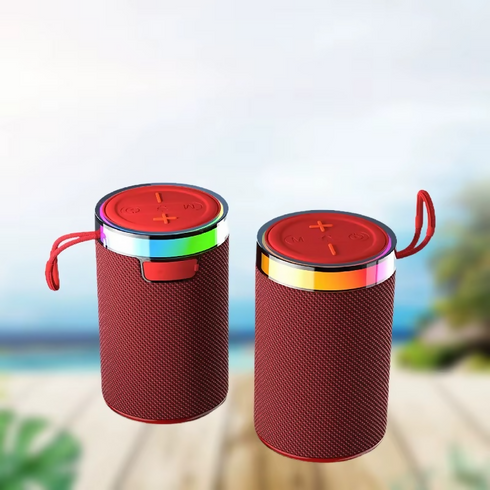 Portable Outdoor Mini RGB Wireless for Bluetooth Speaker 5W Output Stereo Subwoofer Speaker
