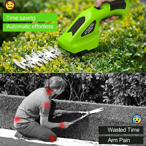 Cordless Multi-Functional Lithium Battery Hedge Scissor