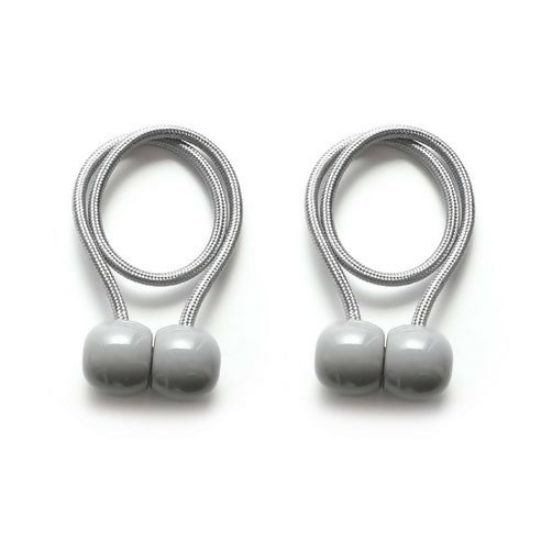 Magnetic Curtain Tieback -Grey