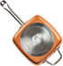 Copper Square Casserole Pan Set