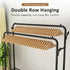 Multi-functional clothes hanger, portable clothes rail stand