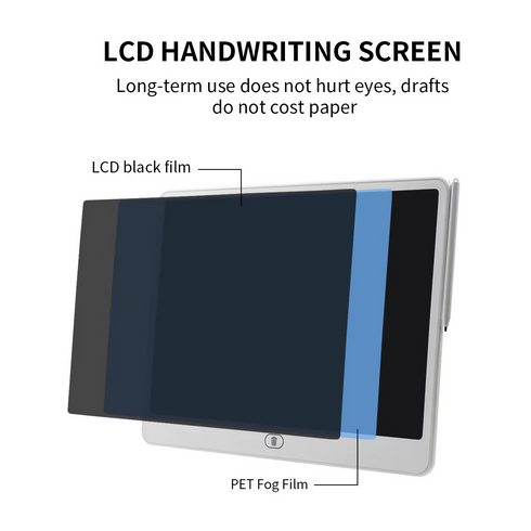 Chargeable Erase Functions Writing Board Kids Graphics Writing Pad for Kids