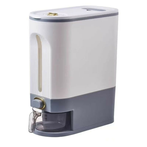 10KG Large Cereal Storage Container Pantry Dry Food Box with Measuring Cup