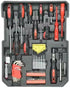 187 Piece Hardware Combination Tool Set With Trolley Case