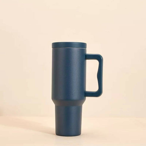 40oz Flask with Handle & Straw