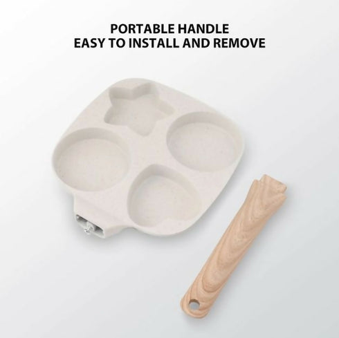 4 in 1 Hole Frying Breakfast Pan