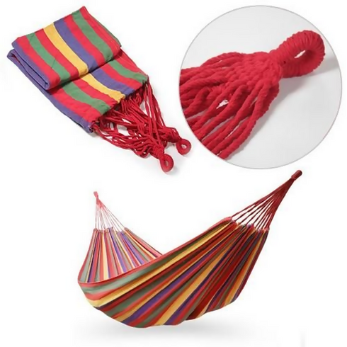 Heavy Duty Adult Hammock- Red