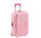 Cute Pink Suitcase Music Box Jewelry Case