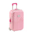 Cute Pink Suitcase Music Box Jewelry Case