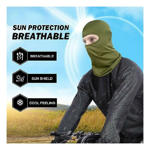 Face Mask Summer Cooling UV Protection