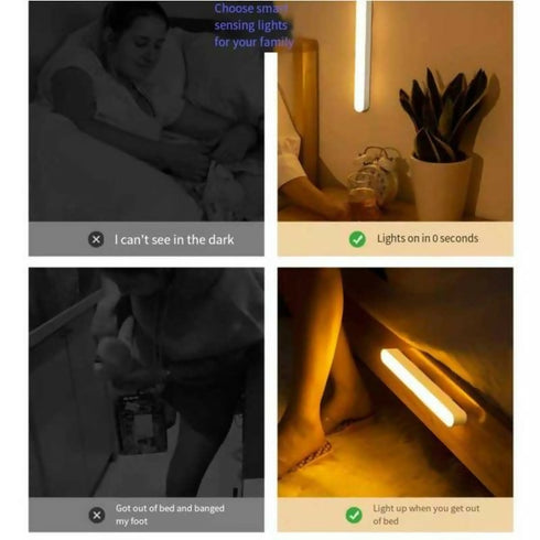 LED lighting, human induction light, bedroom, night use, dormitory, wireless charging, magnetic suction, bedside intelligent cabinet, night lig