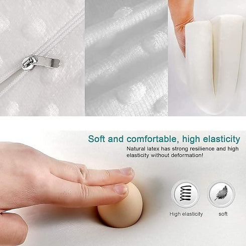 Neck, Back Pain Relief Foam Memory Foam Pillow - White