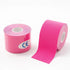 Sport Kinesiology Tape Individual Package For Foot Knee Elbow - 2 Rolls - 5cmx5m - Pink