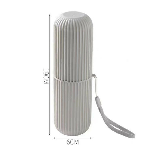 Toothbrush case made of food grade PP materials.