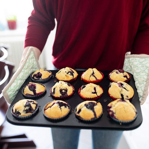 12-Piece Muffin Pan for Muffin Tray