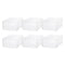 6 Pieces Plastic Multipurpose Folding Storage Box - Transparent